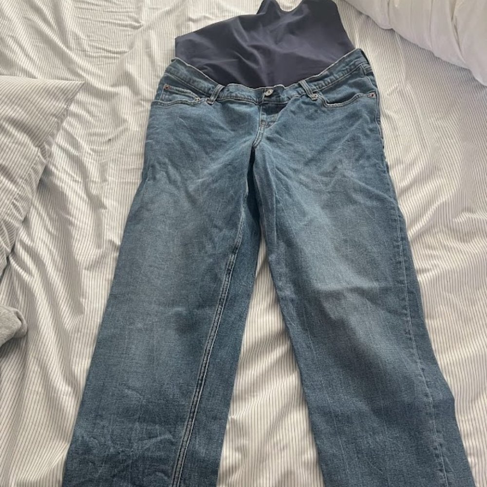 Abercrombie  Maternity 90's straight jean